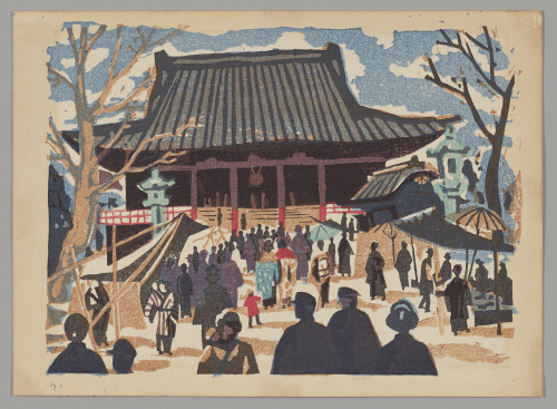 Sait%26%23333%3B%20Kiyoshi%2C%20%3Cb%3E%3Ci%3E%20Asakusa%20Kannond%26%23333%3B%20%28Asakusa%20Kwannon%20Temple%29%2C%20from%20the%20series%20T%26%23333%3Bky%26%23333%3B%20kaiko%20zue%20%28Scenes%20of%20Lost%20Tokyo%29%3C%2Fi%3E%3C%2Fb%3E%2C%201945%2C%20color%20woodblock%20print%20on%20paper%2C%20Gift%20of%20Miss%20Caroline%20Moyer%2C%20%26%23169%3B%20unknown%2C%20research%20required%2C%201996.31.2g